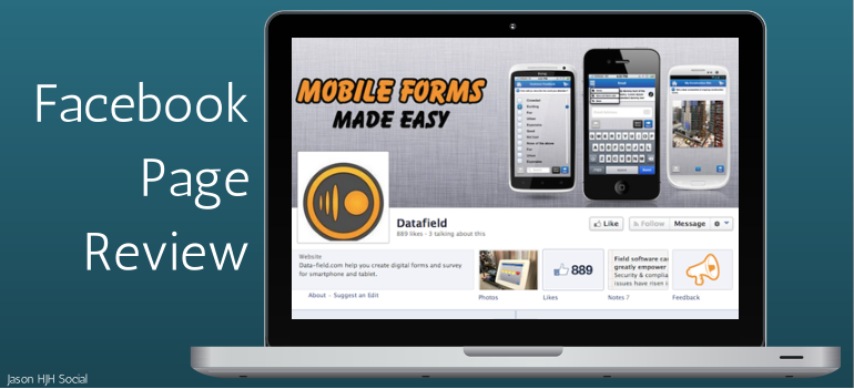 Datafield Facebook Page Review