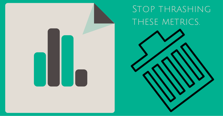 Stop thrashing these 3 simple metrics